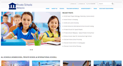 Desktop Screenshot of privateschoolsmalaysia.com